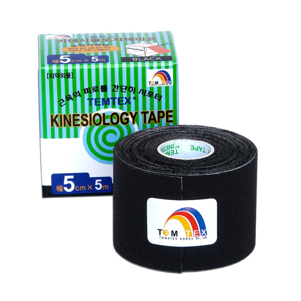 Кінезіотейп TemTex TA xxx 5 5см x 5м, різні кольори Кінезіотейп TemTex TA xxx 5 5см x 5м, різні кольори