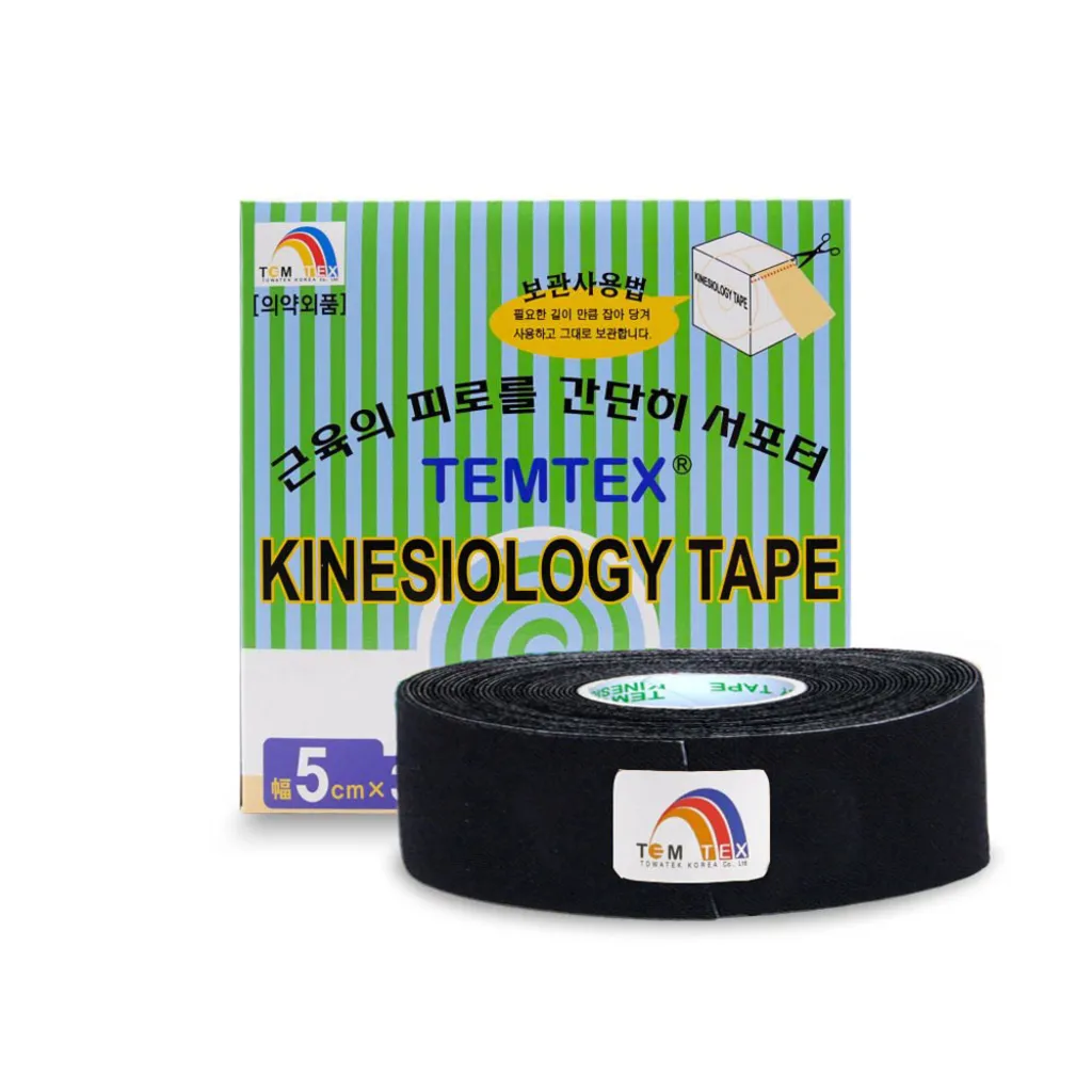 Кінезіотейп TemTex TA xxx 32 5см x 32м, різні кольори Кінезіотейп TemTex TA xxx 32 5см x 32м, різні кольори