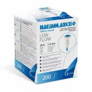 Ланцет автоматичний Haemolance Plus LOW FLOW 200шт