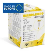 Ланцет автоматичний Haemolance Plus HIGH FLOW, 200 шт