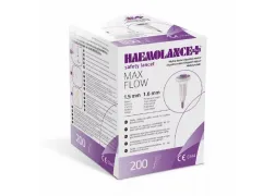 Ланцет автоматичний Haemolance Plus MAX FLOW 200шт Ланцет автоматичний Haemolance Plus MAX FLOW 200шт