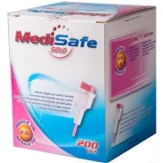 Ланцет автоматичний MediSafe Solo 23Gl 200 шт