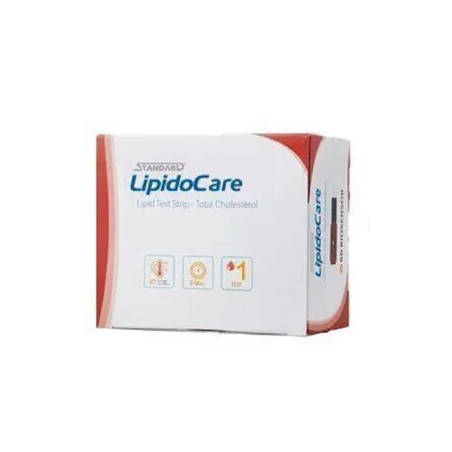 Тест-смужки для визначення Ліпідного Профілю STANDARD LipidoCare 10 шт - Фото№1 Тест-смужки для визначення Ліпідного Профілю STANDARD LipidoCare 10 шт - Фото№1