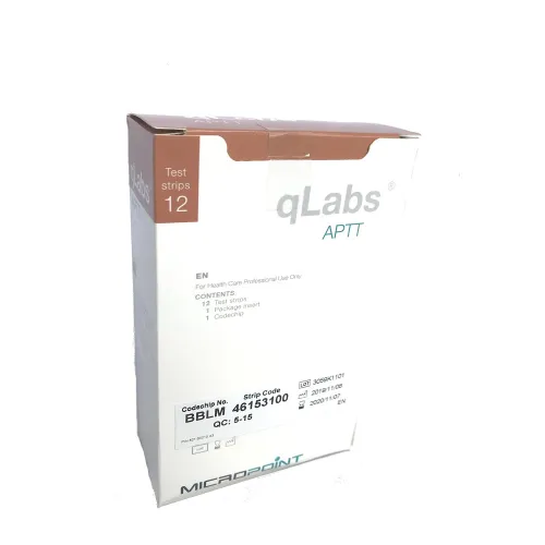 Тест-смужки для визначення АЧТЧ qLabs 12 шт - Фото№1 Тест-смужки для визначення АЧТЧ qLabs 12 шт - Фото№1