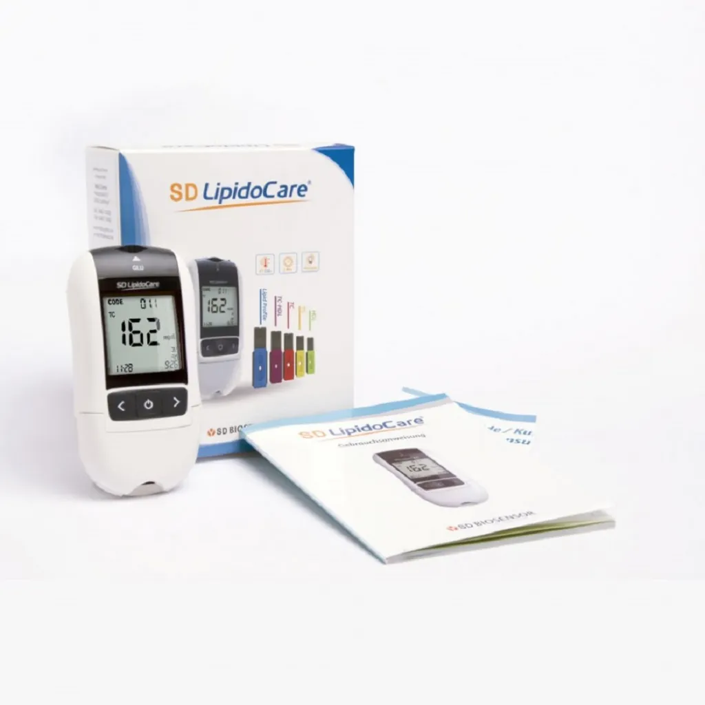 Система определения липидов и глюкозы в крови для самоконтроля STANDARD™ LipidoCare (Bluetooth) Система определения липидов и глюкозы в крови для самоконтроля STANDARD™ LipidoCare (Bluetooth)