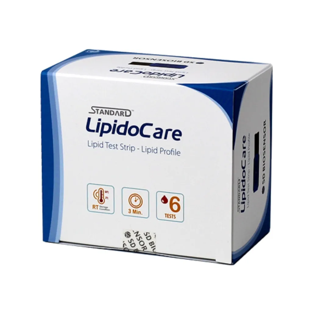 Система определения липидов и глюкозы в крови для самоконтроля STANDARD™ LipidoCare (Bluetooth) Система определения липидов и глюкозы в крови для самоконтроля STANDARD™ LipidoCare (Bluetooth)