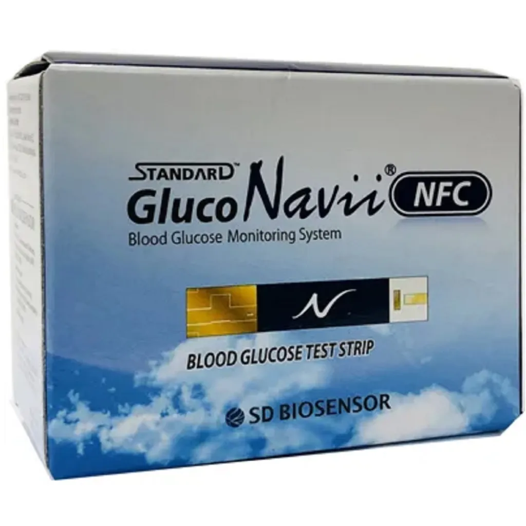 Тест-полоски для определения сахара в крови STANDARD GlucoNavii NFC 50 шт Тест-полоски для определения сахара в крови STANDARD GlucoNavii NFC 50 шт