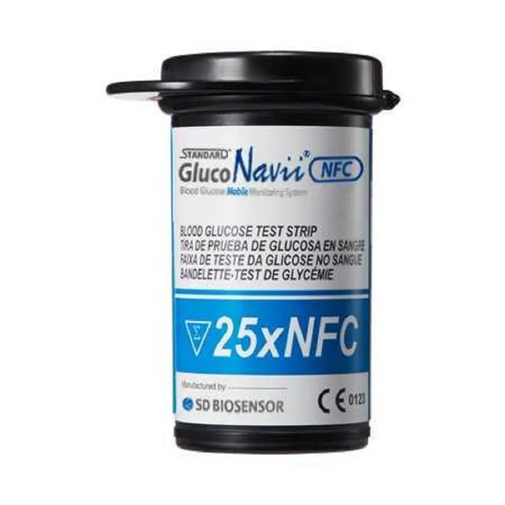 Тест-полоски для определения сахара в крови STANDARD GlucoNavii NFC 50 шт Тест-полоски для определения сахара в крови STANDARD GlucoNavii NFC 50 шт