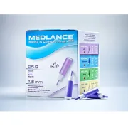 Ланцет Medlance plus Lite голка 25G, глибина проникнення 1,5 мм, 200 шт