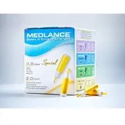 Ланцет Medlance plus Special лезо 0,8 мм, глибина проникнення, 2 мм, 200 шт