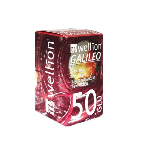 Тест-смужки для визначення рівня цукру в крові Wellion Galileo GLU, 50 шт - Фото№1 Тест-смужки для визначення рівня цукру в крові Wellion Galileo GLU, 50 шт - Фото№1