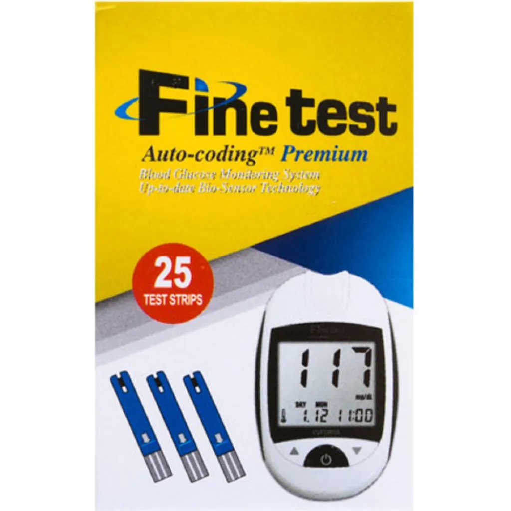 Тест-полоски Finetest Avto-Coding Premium, 25 шт