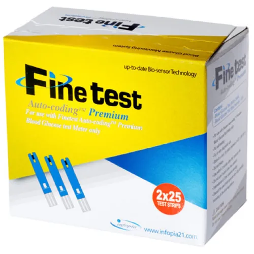 Тест-полоски Finetest Avto-Coding Premium, 50 шт - Фото№1 Тест-полоски Finetest Avto-Coding Premium, 50 шт - Фото№1