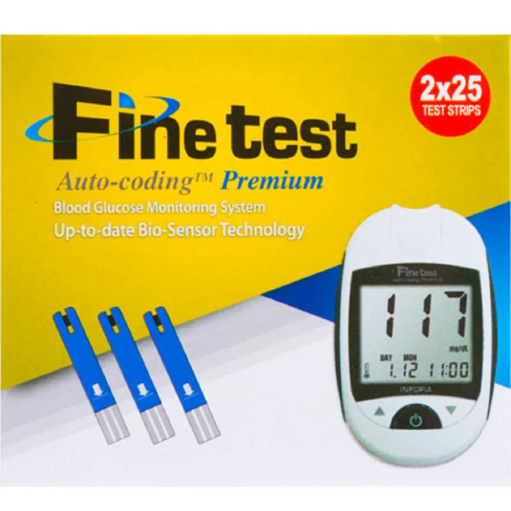 Тест-полоски Finetest Avto-Coding Premium, 50 шт Тест-полоски Finetest Avto-Coding Premium, 50 шт