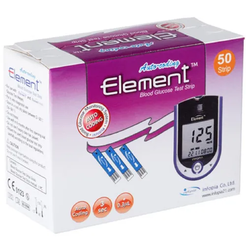 Тест-смужки Element, 50 шт - Фото№1 Тест-смужки Element, 50 шт - Фото№1