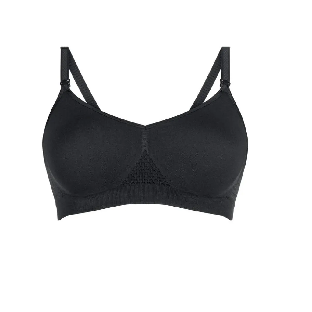 Топ для кормления бесшовный Anita 5096 Seamless, черный