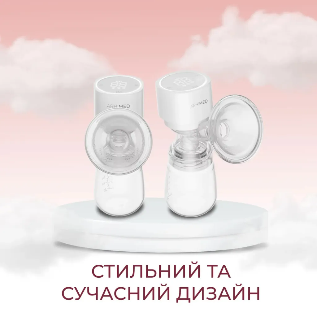 Електричний молоковідсмоктувач ArhiMED Gentle S3 + Пакети для молока 250 мл ArhiMED, 5шт Електричний молоковідсмоктувач ArhiMED Gentle S3 + Пакети для молока 250 мл ArhiMED, 5шт