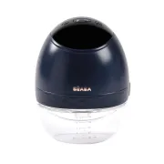Молоковідсмоктувач електричний Beaba Hands-Free, синій