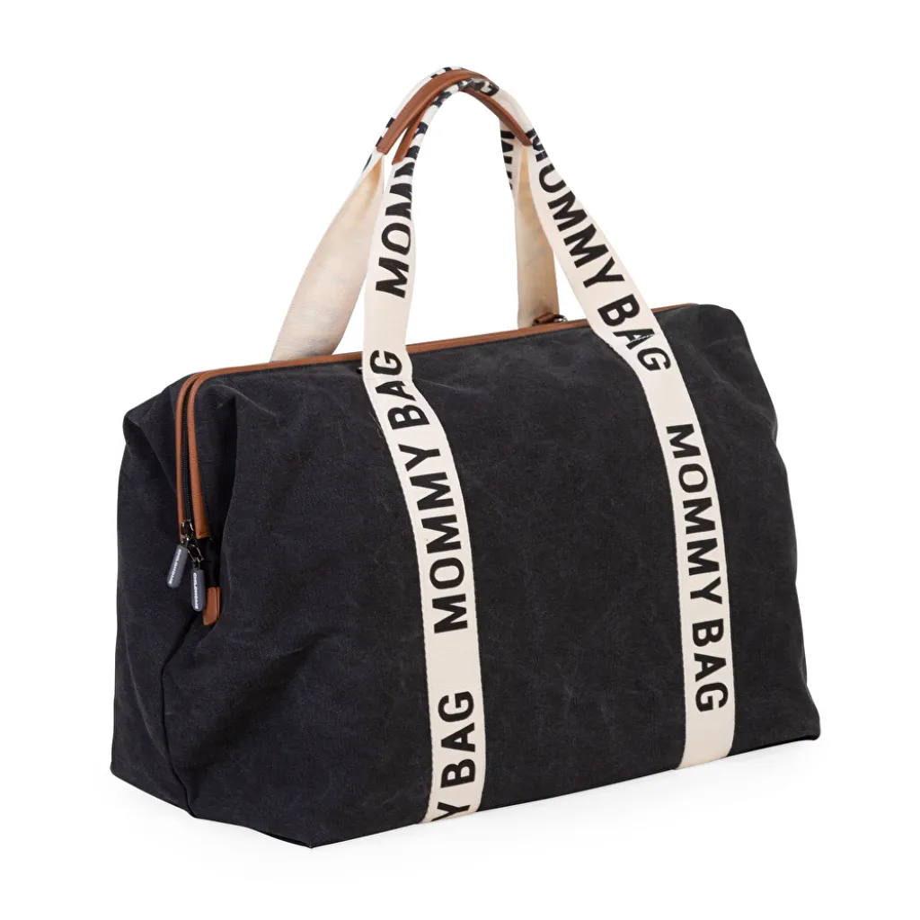 Сумка Childhome Mommy bag Signature, черный Сумка Childhome Mommy bag Signature, черный