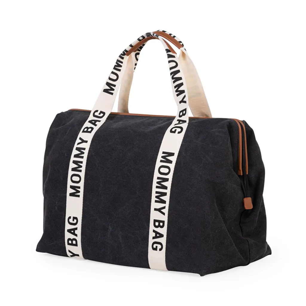 Сумка Childhome Mommy bag Signature, черный Сумка Childhome Mommy bag Signature, черный