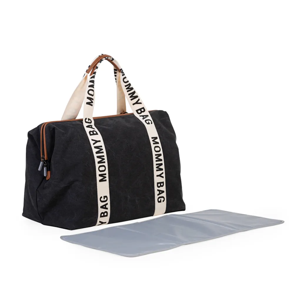 Сумка Childhome Mommy bag Signature, черный Сумка Childhome Mommy bag Signature, черный