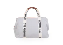 Сумка Childhome Mommy bag Signature, белый Сумка Childhome Mommy bag Signature, белый