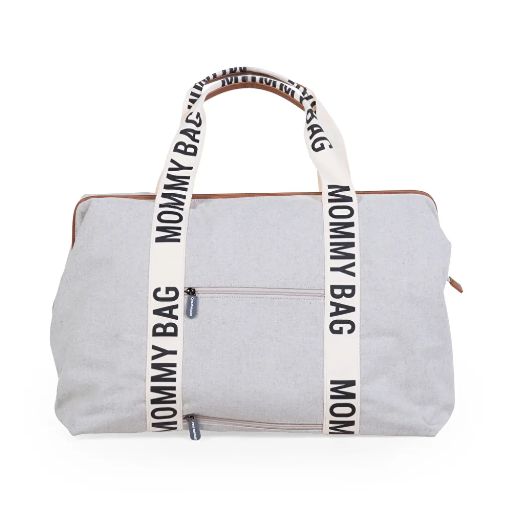 Сумка Childhome Mommy bag Signature, белый Сумка Childhome Mommy bag Signature, белый