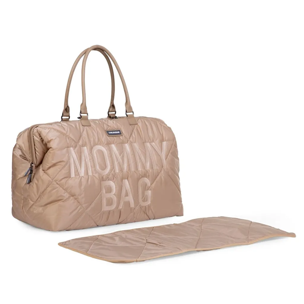 Сумка Childhome Mommy bag puffered, бежевий Сумка Childhome Mommy bag puffered, бежевий