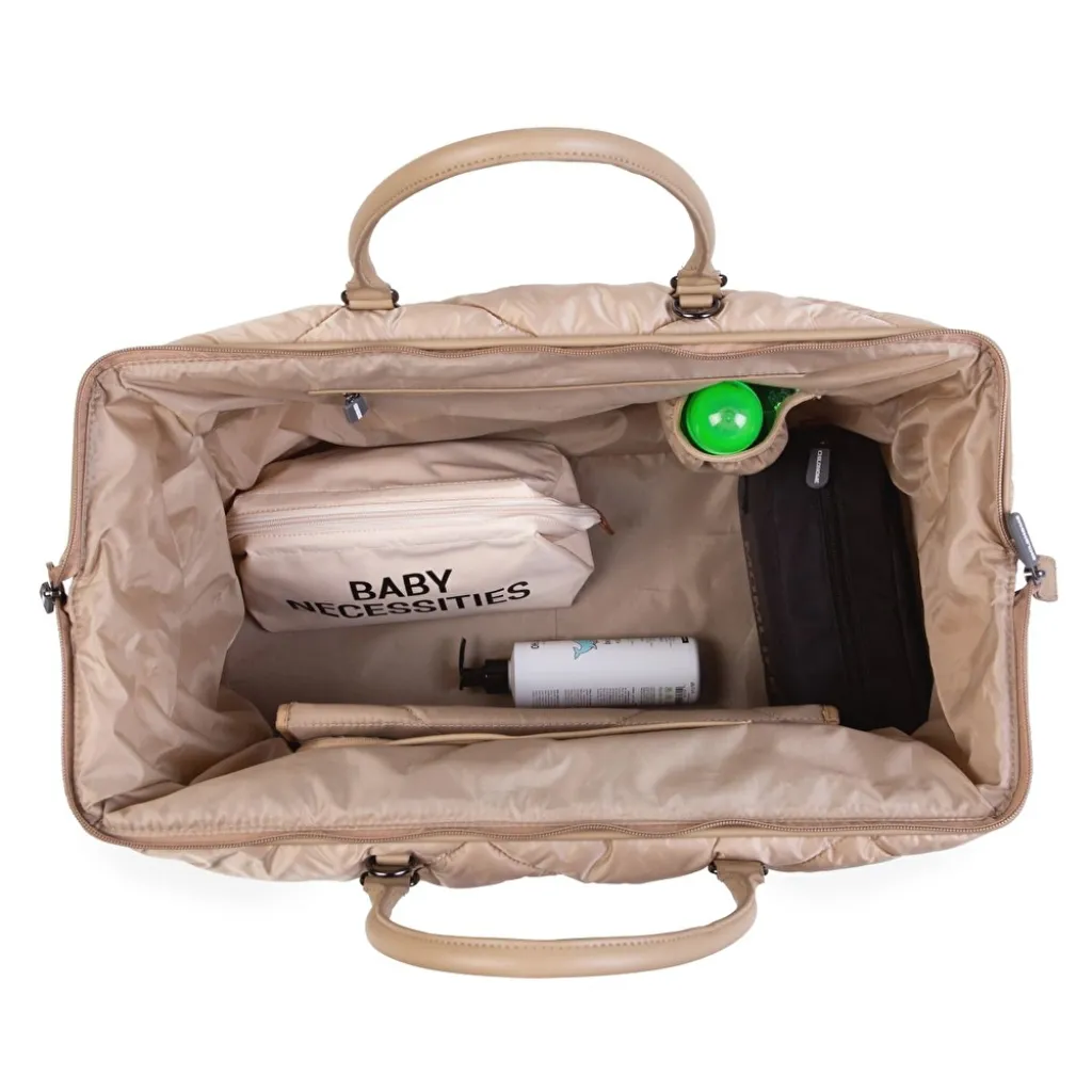 Сумка Childhome Mommy bag puffered, бежевий Сумка Childhome Mommy bag puffered, бежевий