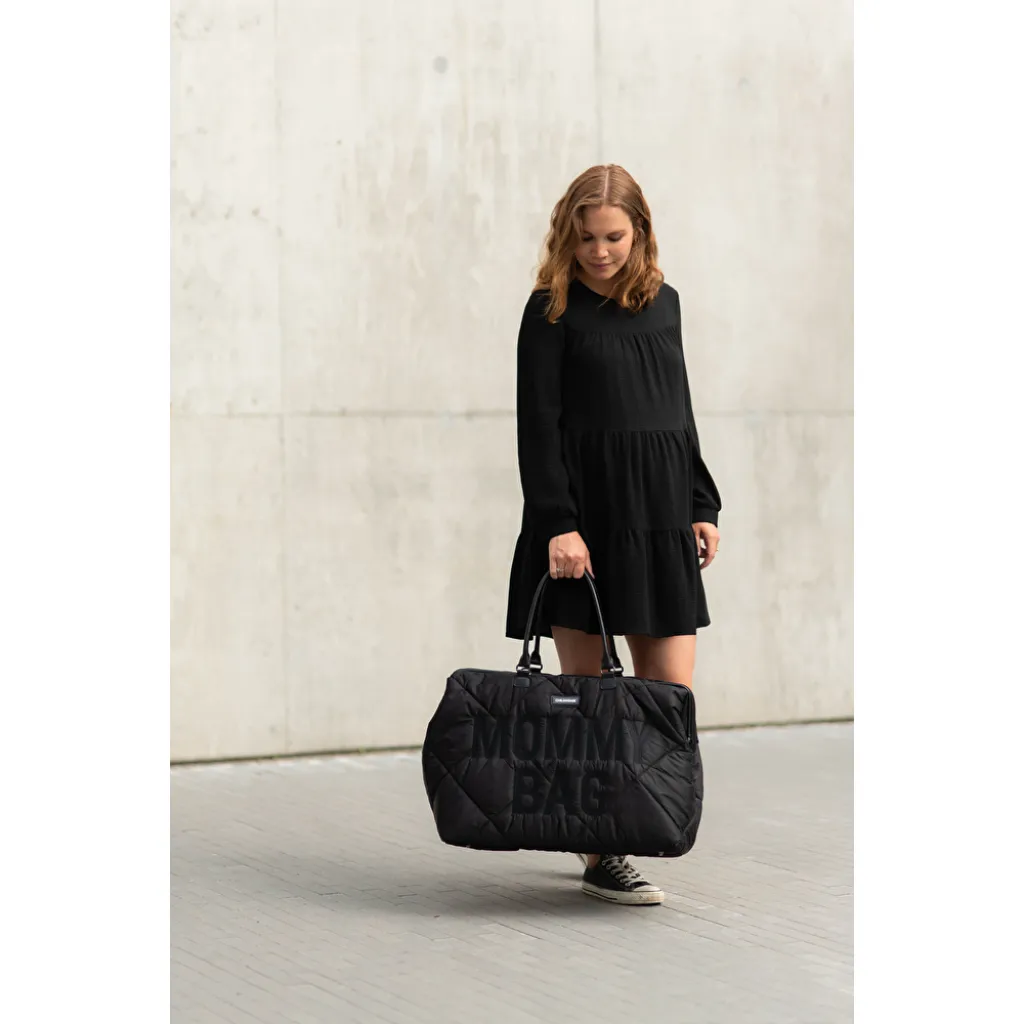 Сумка Childhome Mommy bag puffered, чорний Сумка Childhome Mommy bag puffered, чорний