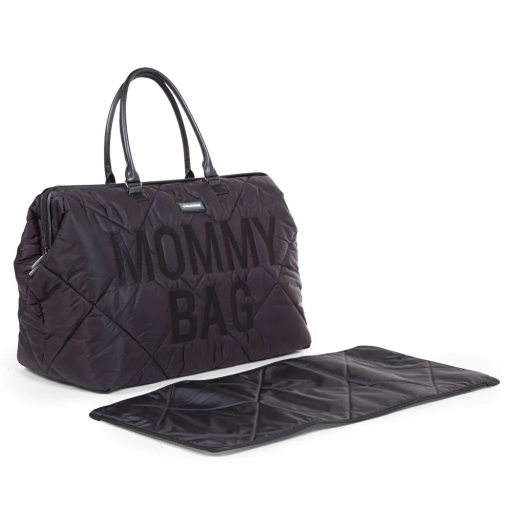 Сумка Childhome Mommy bag puffered, чорний Сумка Childhome Mommy bag puffered, чорний