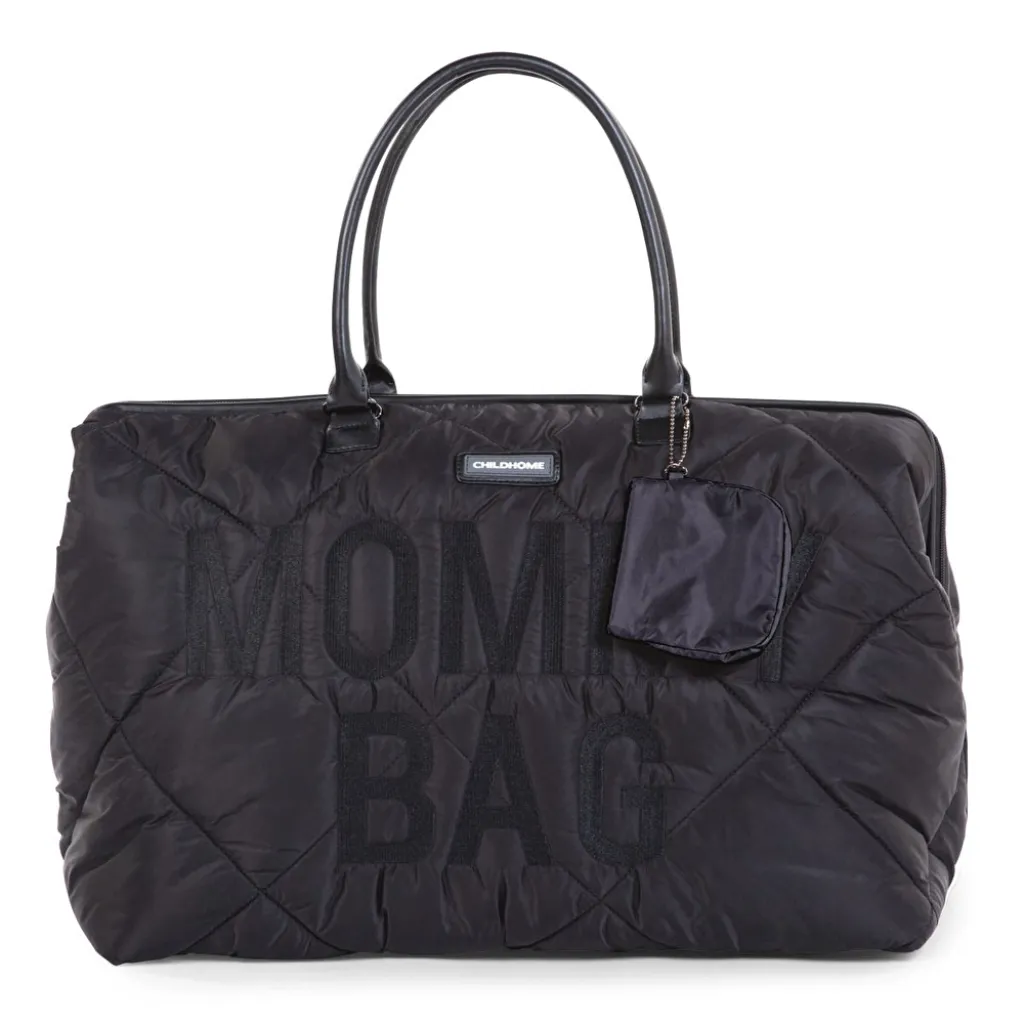 Сумка Childhome Mommy bag puffered, чорний Сумка Childhome Mommy bag puffered, чорний