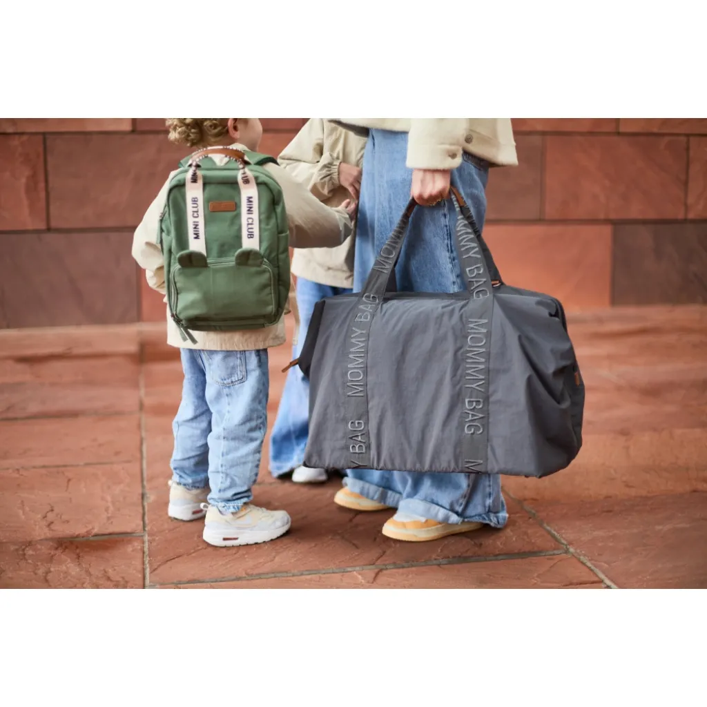 Сумка Childhome Mommy bag Signature, антрацит Сумка Childhome Mommy bag Signature, антрацит