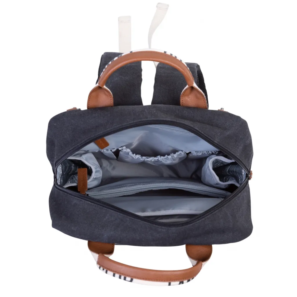 Рюкзак Childhome Family club canvas black, чорний Рюкзак Childhome Family club canvas black, чорний