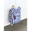 Рюкзак дитячий Childhome My first bag stripes electric blue, синій - Фото№6