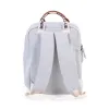 Рюкзак детский Childhome Mini Club canvas off white, белый - Фото№4