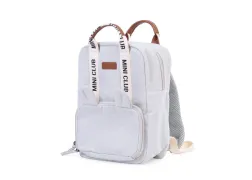 Рюкзак детский Childhome Mini Club canvas off white, белый Рюкзак детский Childhome Mini Club canvas off white, белый