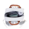 Рюкзак детский Childhome Mini Club canvas off white, белый - Фото№5