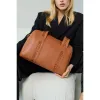 Сумка Childhome Mommy club Signature vegan leather, коричневый - Фото№10