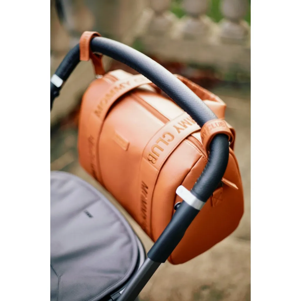 Сумка Childhome Mommy club Signature vegan leather, коричневый Сумка Childhome Mommy club Signature vegan leather, коричневый