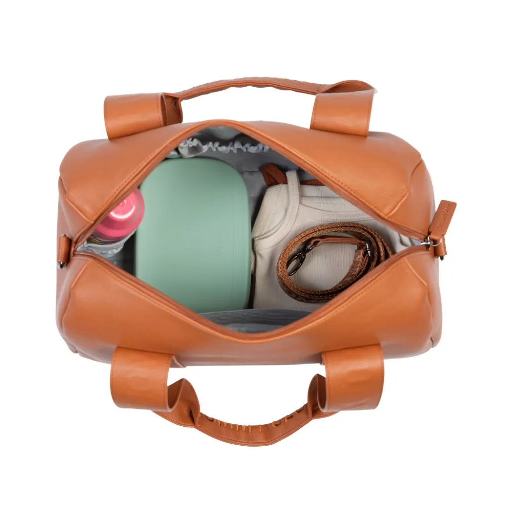 Сумка Childhome Mommy club Signature vegan leather, коричневый Сумка Childhome Mommy club Signature vegan leather, коричневый