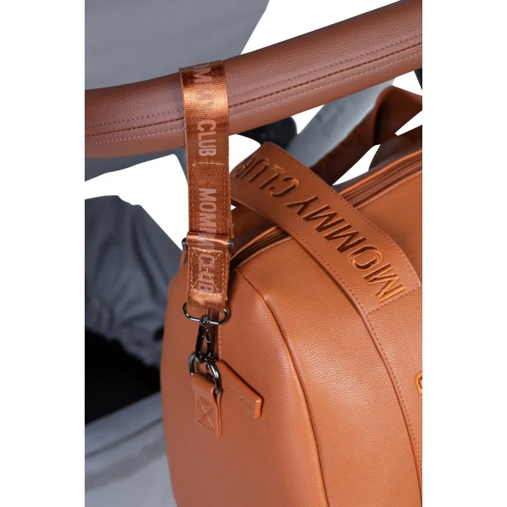 Сумка Childhome Mommy club Signature vegan leather, коричневый Сумка Childhome Mommy club Signature vegan leather, коричневый