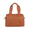 Сумка Childhome Mommy club Signature vegan leather, коричневый - Фото№3