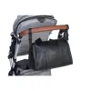 Сумка Childhome Mommy club Signature vegan leather, черный - Фото№7