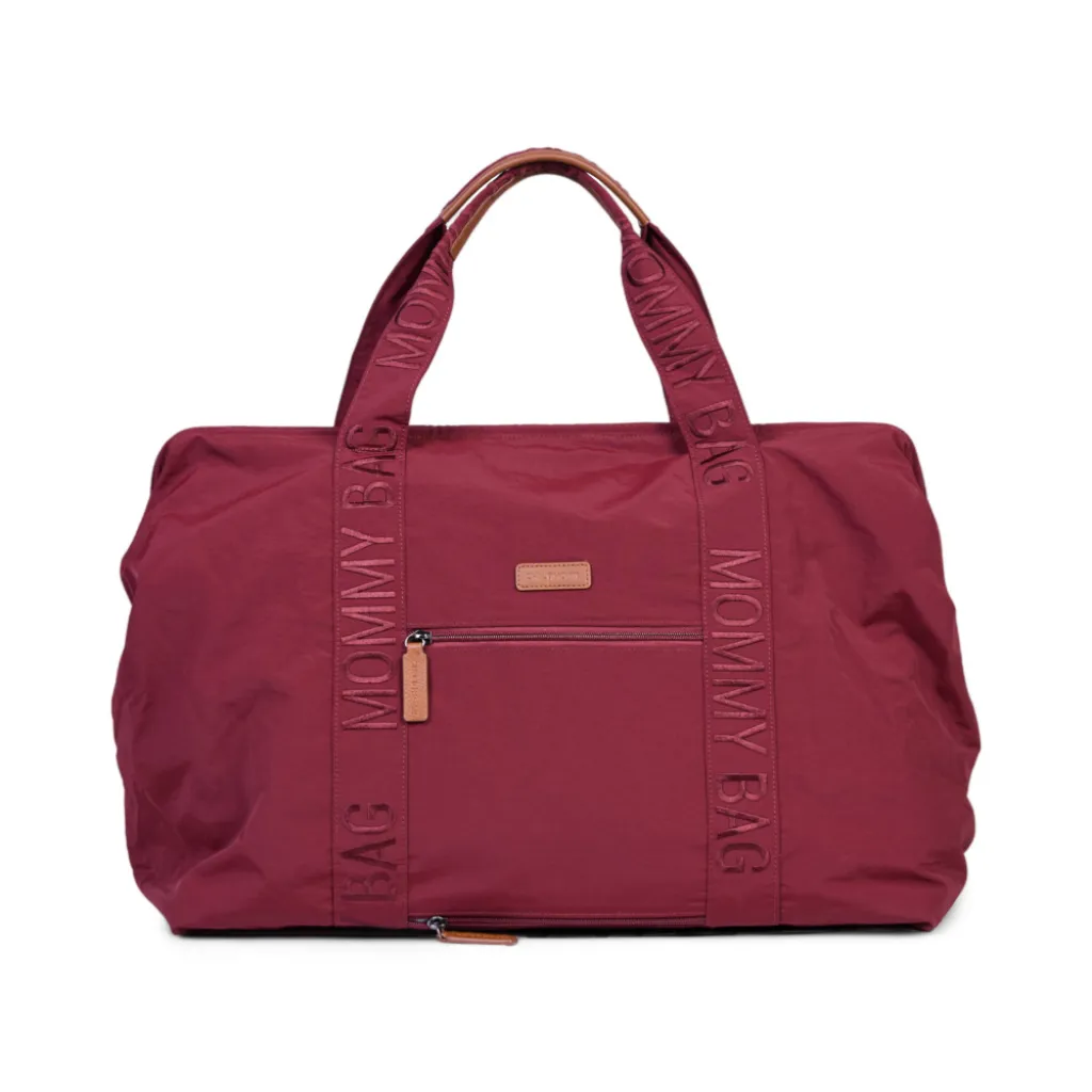 Сумка Childhome Mommy bag Signature, вишневый