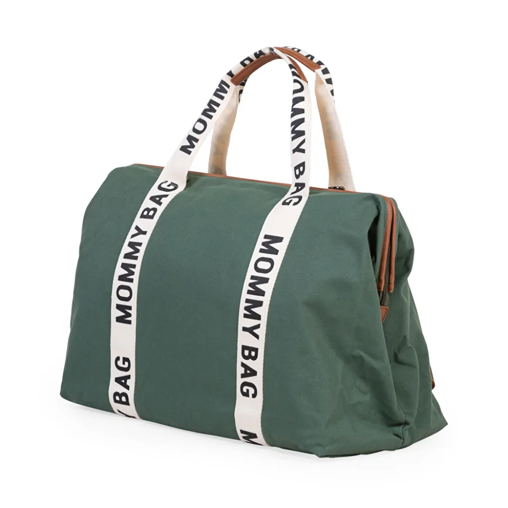 Сумка Childhome Mommy bag Signature, зеленый Сумка Childhome Mommy bag Signature, зеленый