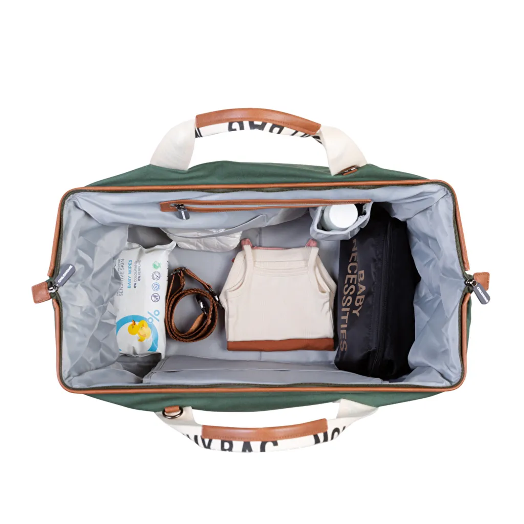Сумка Childhome Mommy bag Signature, зеленый Сумка Childhome Mommy bag Signature, зеленый