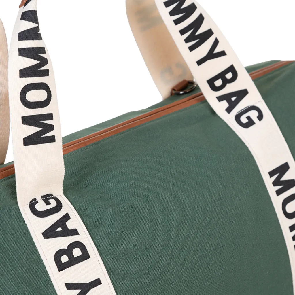 Сумка Childhome Mommy bag Signature, зеленый Сумка Childhome Mommy bag Signature, зеленый