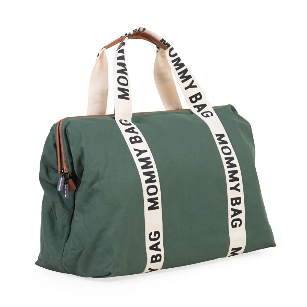 Сумка Childhome Mommy bag Signature, зеленый Сумка Childhome Mommy bag Signature, зеленый