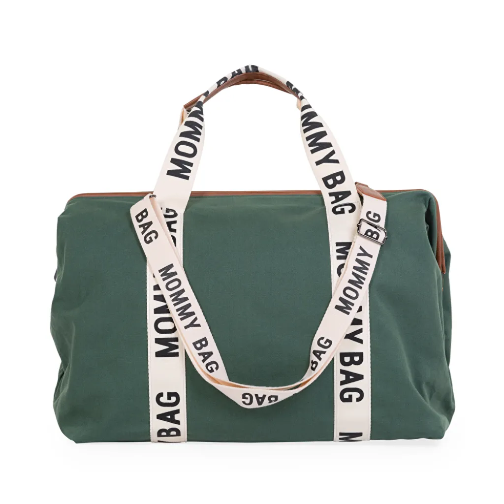 Сумка Childhome Mommy bag Signature, зеленый Сумка Childhome Mommy bag Signature, зеленый